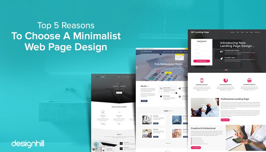 Using Minimalist web design inspiration in your site’s design