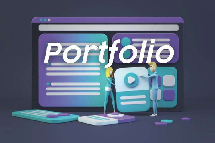 Simple way to make a graphic design portfolio with no experience