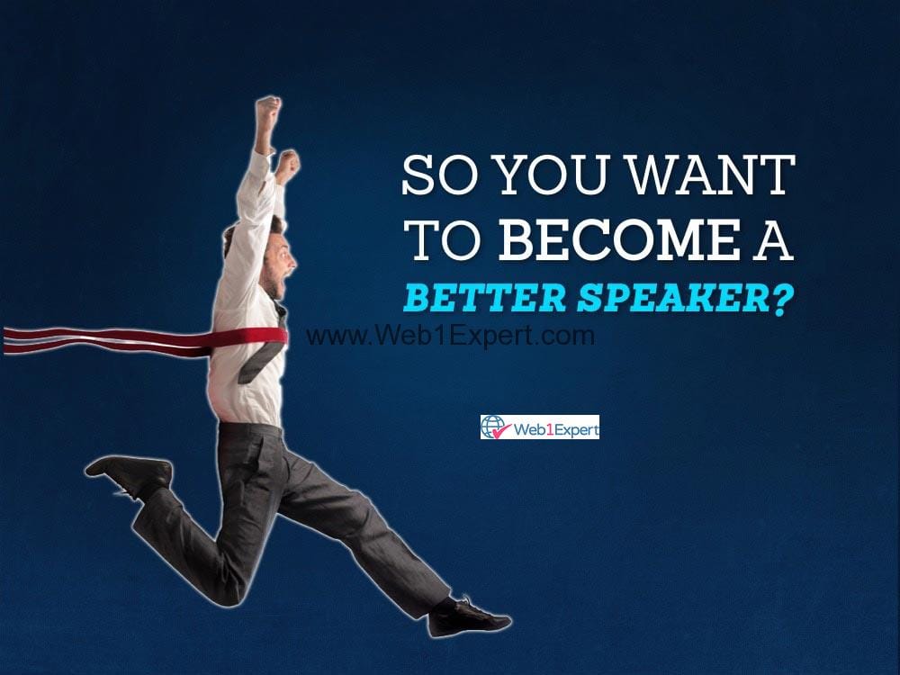 Top 6 ways to a better speaker and influencer