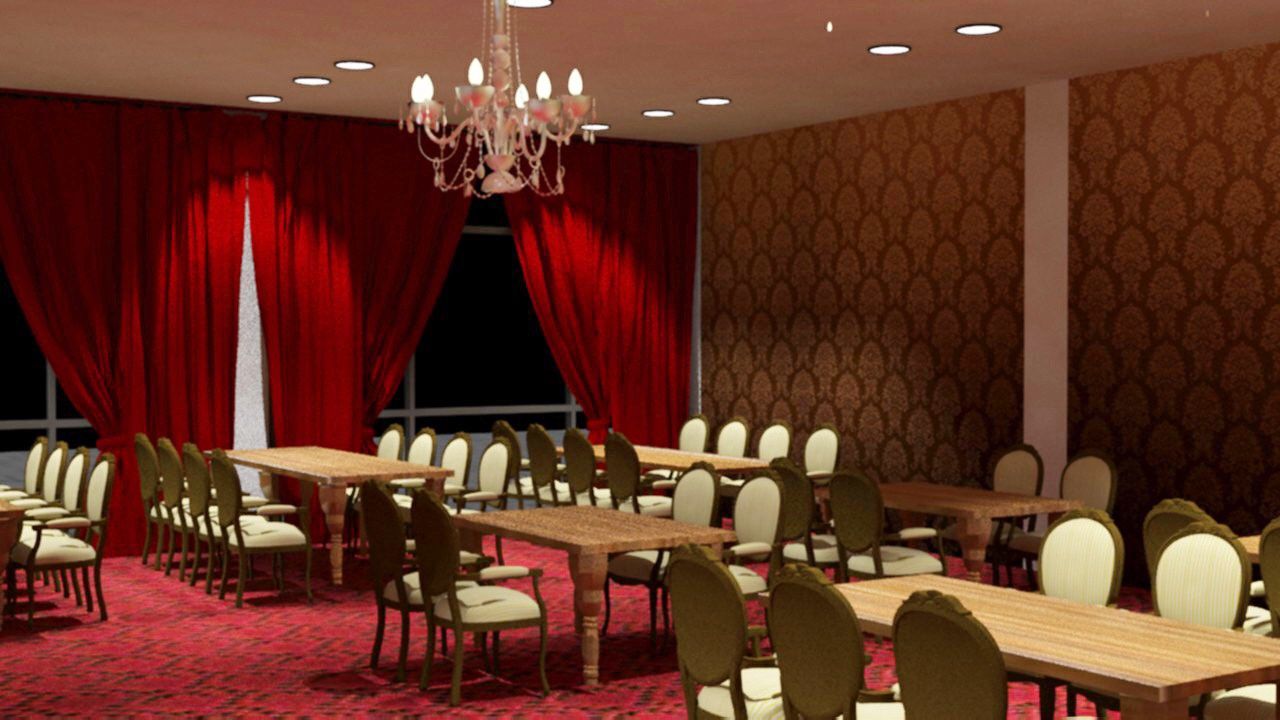 restaurant view 4 3ds max orig
